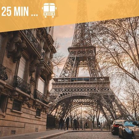 Cozy Appart' A Deux Pas De La Gare - Cozy Houses Palaiseau Dış mekan fotoğraf